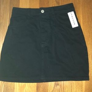 J.Galt by PacSun black jean skirt